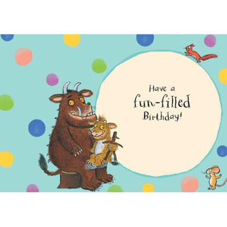 The Gruffalos Child Three Today 3rd Birthday Card Extra Image 1